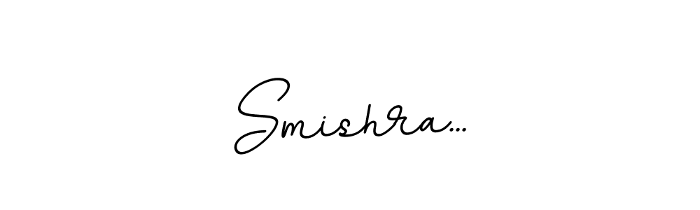 Create a beautiful signature design for name Smishra.... With this signature (BallpointsItalic-DORy9) fonts, you can make a handwritten signature for free. Smishra... signature style 11 images and pictures png