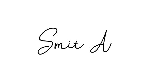 Make a beautiful signature design for name Smit A. Use this online signature maker to create a handwritten signature for free. Smit A signature style 11 images and pictures png