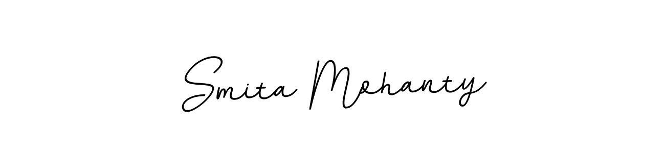This is the best signature style for the Smita Mohanty name. Also you like these signature font (BallpointsItalic-DORy9). Mix name signature. Smita Mohanty signature style 11 images and pictures png