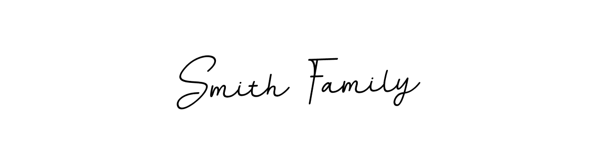 Use a signature maker to create a handwritten signature online. With this signature software, you can design (BallpointsItalic-DORy9) your own signature for name Smith Family. Smith Family signature style 11 images and pictures png