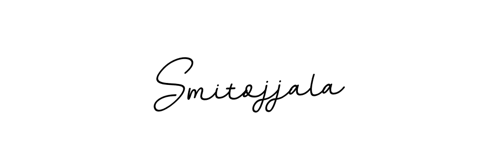 You should practise on your own different ways (BallpointsItalic-DORy9) to write your name (Smitojjala) in signature. don't let someone else do it for you. Smitojjala signature style 11 images and pictures png