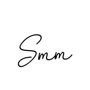You should practise on your own different ways (BallpointsItalic-DORy9) to write your name (Smm) in signature. don't let someone else do it for you. Smm signature style 11 images and pictures png