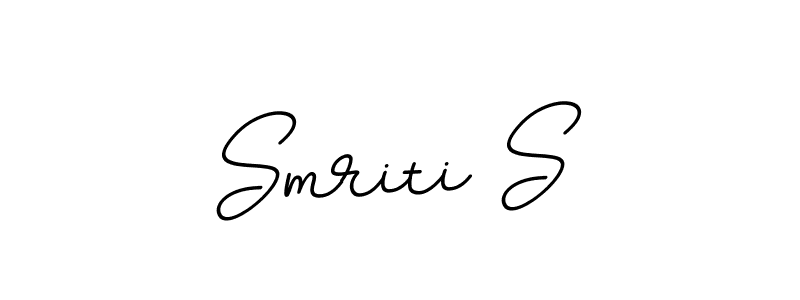 How to Draw Smriti S signature style? BallpointsItalic-DORy9 is a latest design signature styles for name Smriti S. Smriti S signature style 11 images and pictures png