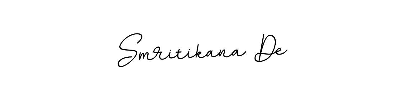 BallpointsItalic-DORy9 is a professional signature style that is perfect for those who want to add a touch of class to their signature. It is also a great choice for those who want to make their signature more unique. Get Smritikana De name to fancy signature for free. Smritikana De signature style 11 images and pictures png