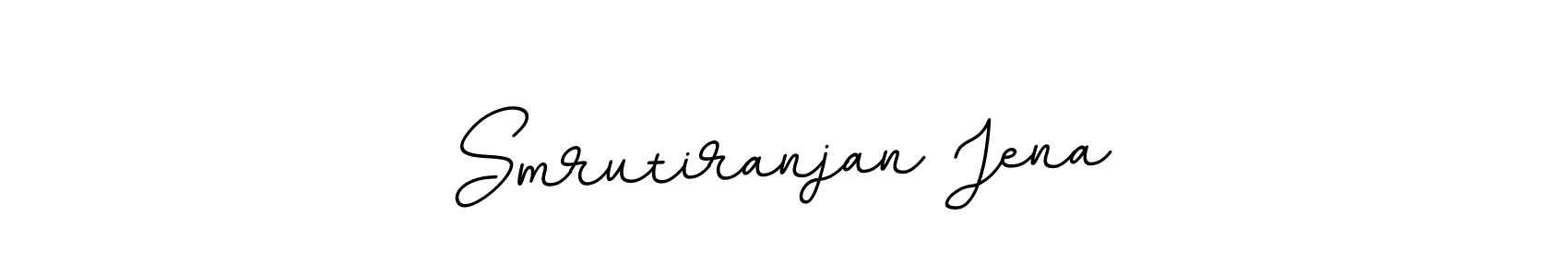 if you are searching for the best signature style for your name Smrutiranjan Jena. so please give up your signature search. here we have designed multiple signature styles  using BallpointsItalic-DORy9. Smrutiranjan Jena signature style 11 images and pictures png