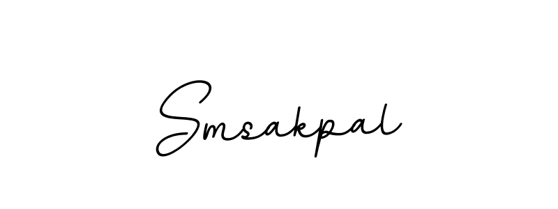 Use a signature maker to create a handwritten signature online. With this signature software, you can design (BallpointsItalic-DORy9) your own signature for name Smsakpal. Smsakpal signature style 11 images and pictures png