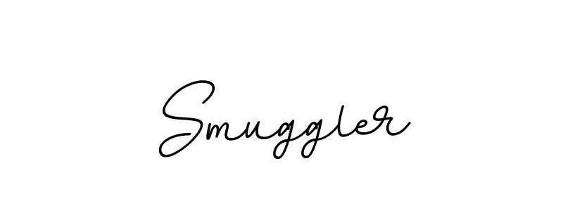 You should practise on your own different ways (BallpointsItalic-DORy9) to write your name (Smuggler) in signature. don't let someone else do it for you. Smuggler signature style 11 images and pictures png