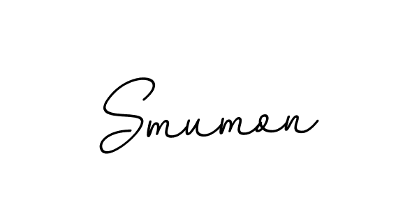 Smumon stylish signature style. Best Handwritten Sign (BallpointsItalic-DORy9) for my name. Handwritten Signature Collection Ideas for my name Smumon. Smumon signature style 11 images and pictures png