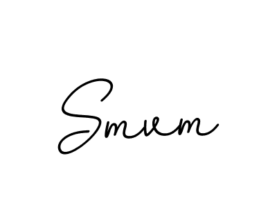 Use a signature maker to create a handwritten signature online. With this signature software, you can design (BallpointsItalic-DORy9) your own signature for name Smvm. Smvm signature style 11 images and pictures png