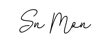 How to make Sn Mon signature? BallpointsItalic-DORy9 is a professional autograph style. Create handwritten signature for Sn Mon name. Sn Mon signature style 11 images and pictures png