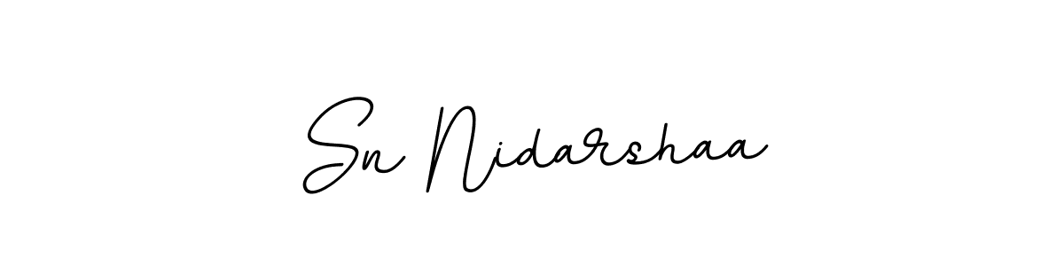 Create a beautiful signature design for name Sn Nidarshaa. With this signature (BallpointsItalic-DORy9) fonts, you can make a handwritten signature for free. Sn Nidarshaa signature style 11 images and pictures png