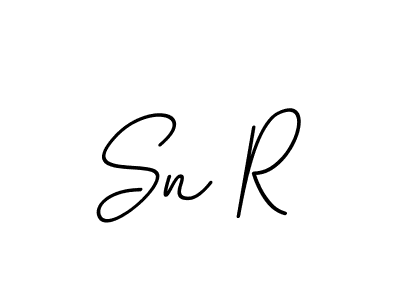 How to Draw Sn R signature style? BallpointsItalic-DORy9 is a latest design signature styles for name Sn R. Sn R signature style 11 images and pictures png