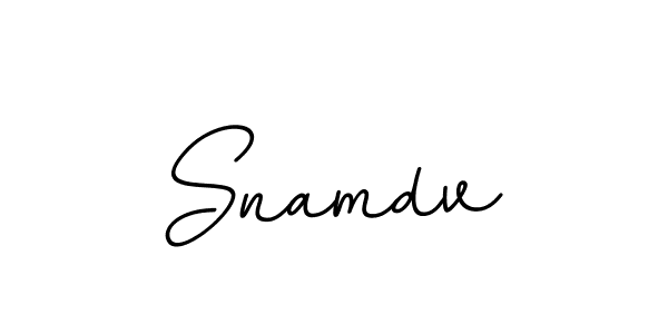 Create a beautiful signature design for name Snamdv. With this signature (BallpointsItalic-DORy9) fonts, you can make a handwritten signature for free. Snamdv signature style 11 images and pictures png