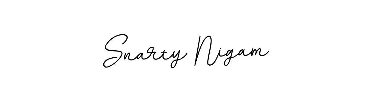 Make a beautiful signature design for name Snarty Nigam. Use this online signature maker to create a handwritten signature for free. Snarty Nigam signature style 11 images and pictures png