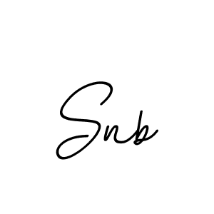 How to make Snb name signature. Use BallpointsItalic-DORy9 style for creating short signs online. This is the latest handwritten sign. Snb signature style 11 images and pictures png