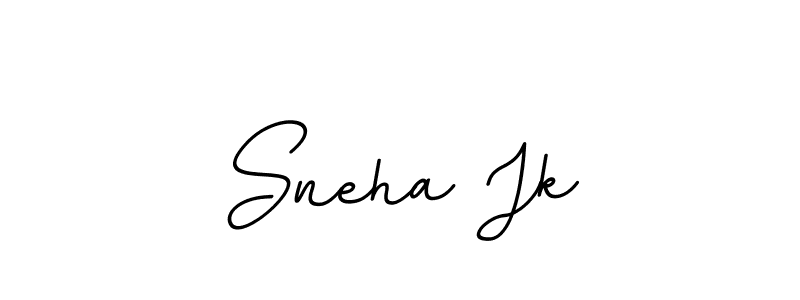 Create a beautiful signature design for name Sneha Jk. With this signature (BallpointsItalic-DORy9) fonts, you can make a handwritten signature for free. Sneha Jk signature style 11 images and pictures png