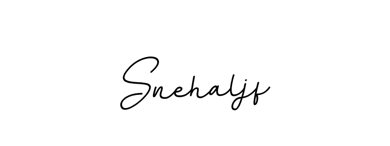 The best way (BallpointsItalic-DORy9) to make a short signature is to pick only two or three words in your name. The name Snehaljf include a total of six letters. For converting this name. Snehaljf signature style 11 images and pictures png