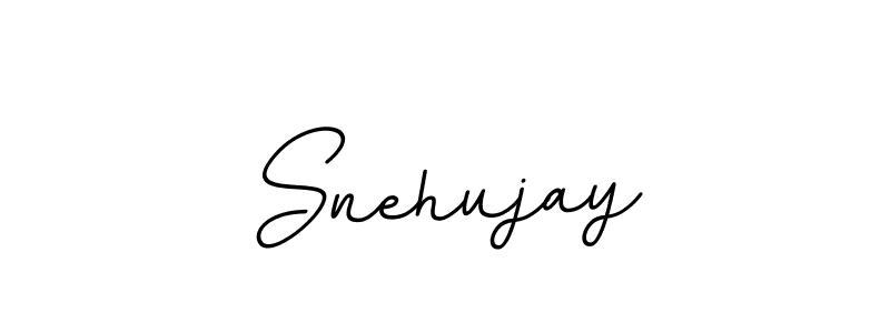 Design your own signature with our free online signature maker. With this signature software, you can create a handwritten (BallpointsItalic-DORy9) signature for name Snehujay. Snehujay signature style 11 images and pictures png
