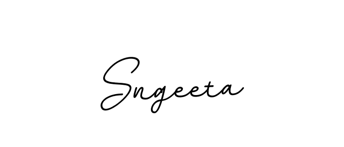 Create a beautiful signature design for name Sngeeta. With this signature (BallpointsItalic-DORy9) fonts, you can make a handwritten signature for free. Sngeeta signature style 11 images and pictures png