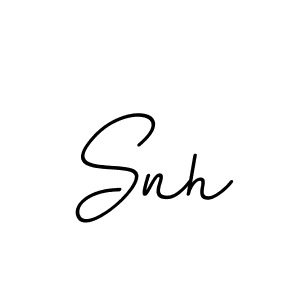 You should practise on your own different ways (BallpointsItalic-DORy9) to write your name (Snh) in signature. don't let someone else do it for you. Snh signature style 11 images and pictures png
