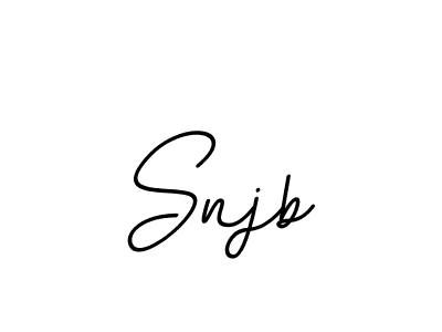 You should practise on your own different ways (BallpointsItalic-DORy9) to write your name (Snjb) in signature. don't let someone else do it for you. Snjb signature style 11 images and pictures png