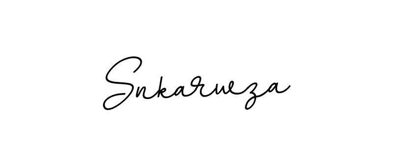 Use a signature maker to create a handwritten signature online. With this signature software, you can design (BallpointsItalic-DORy9) your own signature for name Snkarwza. Snkarwza signature style 11 images and pictures png