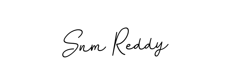 if you are searching for the best signature style for your name Snm Reddy. so please give up your signature search. here we have designed multiple signature styles  using BallpointsItalic-DORy9. Snm Reddy signature style 11 images and pictures png