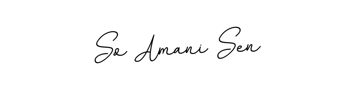 Also we have So Amani Sen name is the best signature style. Create professional handwritten signature collection using BallpointsItalic-DORy9 autograph style. So Amani Sen signature style 11 images and pictures png