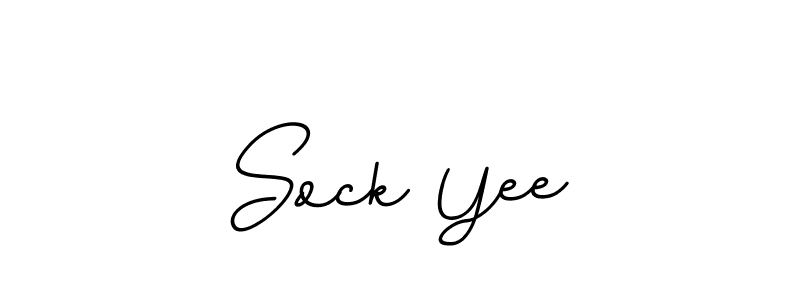 It looks lik you need a new signature style for name Sock Yee. Design unique handwritten (BallpointsItalic-DORy9) signature with our free signature maker in just a few clicks. Sock Yee signature style 11 images and pictures png