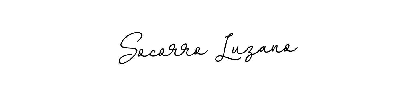 This is the best signature style for the Socorro Luzano name. Also you like these signature font (BallpointsItalic-DORy9). Mix name signature. Socorro Luzano signature style 11 images and pictures png
