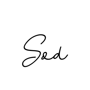 Create a beautiful signature design for name Sod. With this signature (BallpointsItalic-DORy9) fonts, you can make a handwritten signature for free. Sod signature style 11 images and pictures png