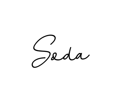 Soda stylish signature style. Best Handwritten Sign (BallpointsItalic-DORy9) for my name. Handwritten Signature Collection Ideas for my name Soda. Soda signature style 11 images and pictures png