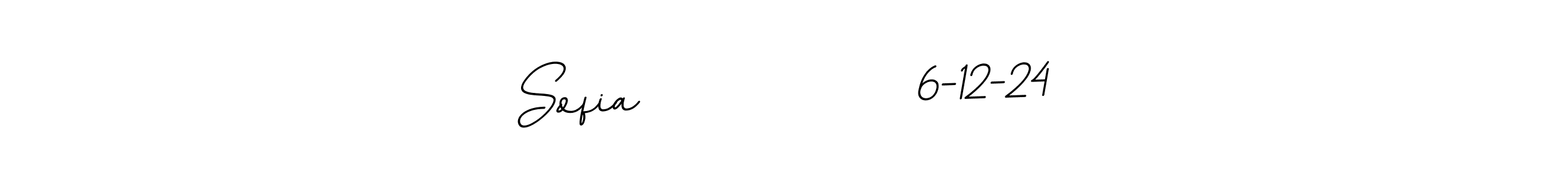 Sofia              6-12-24 stylish signature style. Best Handwritten Sign (BallpointsItalic-DORy9) for my name. Handwritten Signature Collection Ideas for my name Sofia              6-12-24. Sofia              6-12-24 signature style 11 images and pictures png