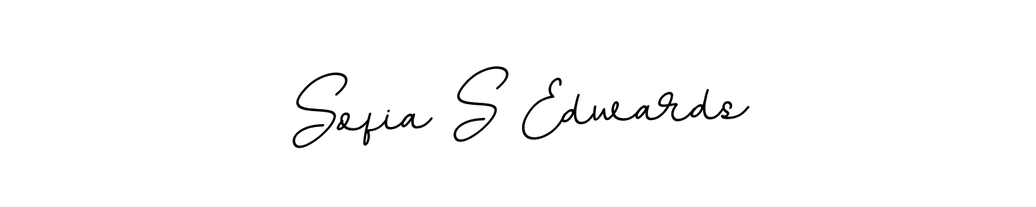 Also we have Sofia S Edwards name is the best signature style. Create professional handwritten signature collection using BallpointsItalic-DORy9 autograph style. Sofia S Edwards signature style 11 images and pictures png