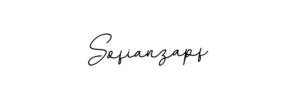 Design your own signature with our free online signature maker. With this signature software, you can create a handwritten (BallpointsItalic-DORy9) signature for name Sofianzapf. Sofianzapf signature style 11 images and pictures png