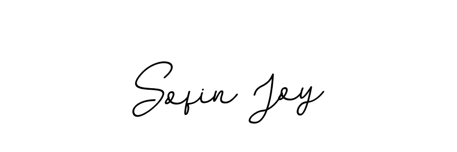 Make a beautiful signature design for name Sofin Joy. With this signature (BallpointsItalic-DORy9) style, you can create a handwritten signature for free. Sofin Joy signature style 11 images and pictures png