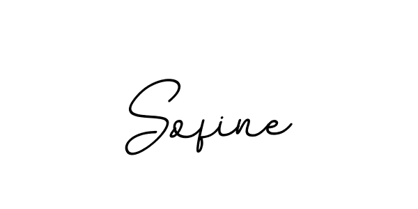 The best way (BallpointsItalic-DORy9) to make a short signature is to pick only two or three words in your name. The name Sofine include a total of six letters. For converting this name. Sofine signature style 11 images and pictures png