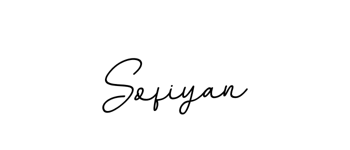 Use a signature maker to create a handwritten signature online. With this signature software, you can design (BallpointsItalic-DORy9) your own signature for name Sofiyan. Sofiyan signature style 11 images and pictures png