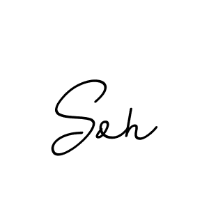 Also we have Soh name is the best signature style. Create professional handwritten signature collection using BallpointsItalic-DORy9 autograph style. Soh signature style 11 images and pictures png