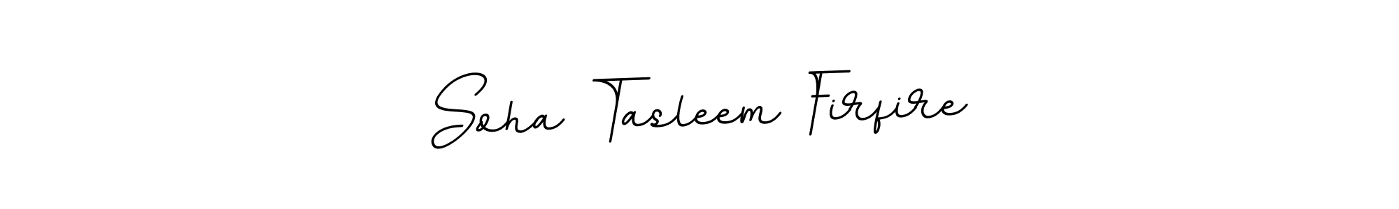 Design your own signature with our free online signature maker. With this signature software, you can create a handwritten (BallpointsItalic-DORy9) signature for name Soha Tasleem Firfire. Soha Tasleem Firfire signature style 11 images and pictures png