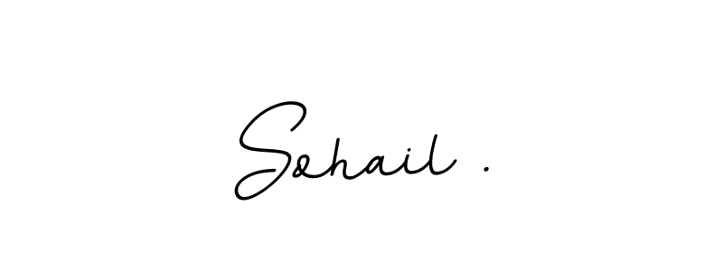 Sohail . stylish signature style. Best Handwritten Sign (BallpointsItalic-DORy9) for my name. Handwritten Signature Collection Ideas for my name Sohail .. Sohail . signature style 11 images and pictures png