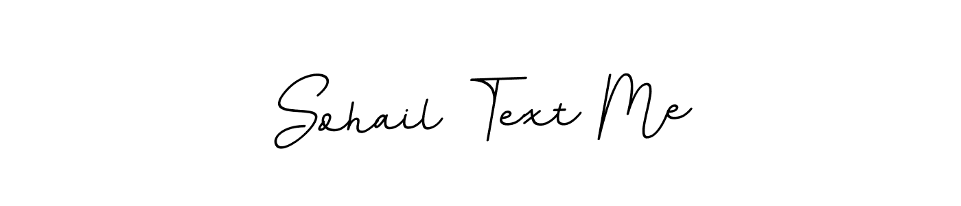 How to Draw Sohail Text Me signature style? BallpointsItalic-DORy9 is a latest design signature styles for name Sohail Text Me. Sohail Text Me signature style 11 images and pictures png