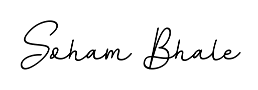 Give your name Soham Bhale an exquisite flair with the BallpointsItalic-DORy9 script font. Ideal for contracts, resumes, and formal letterheads. Soham Bhale signature style 11 images and pictures png
