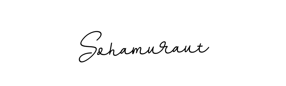 It looks lik you need a new signature style for name Sohamuraut. Design unique handwritten (BallpointsItalic-DORy9) signature with our free signature maker in just a few clicks. Sohamuraut signature style 11 images and pictures png