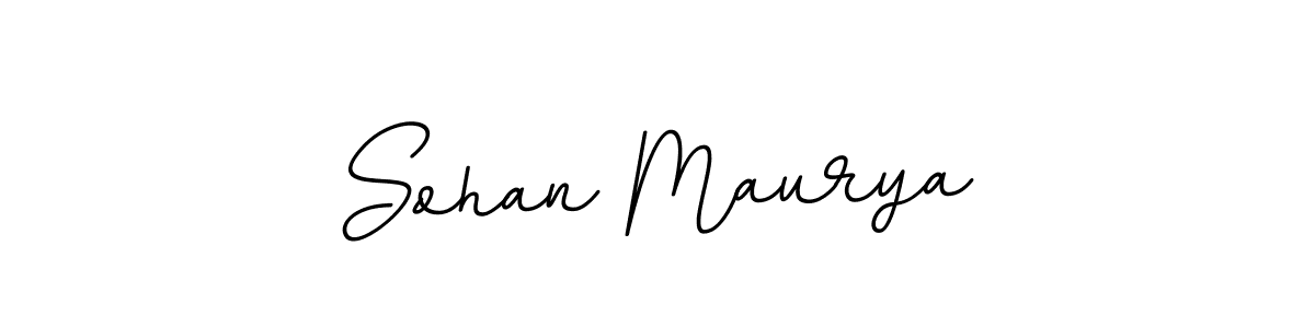 This is the best signature style for the Sohan Maurya name. Also you like these signature font (BallpointsItalic-DORy9). Mix name signature. Sohan Maurya signature style 11 images and pictures png