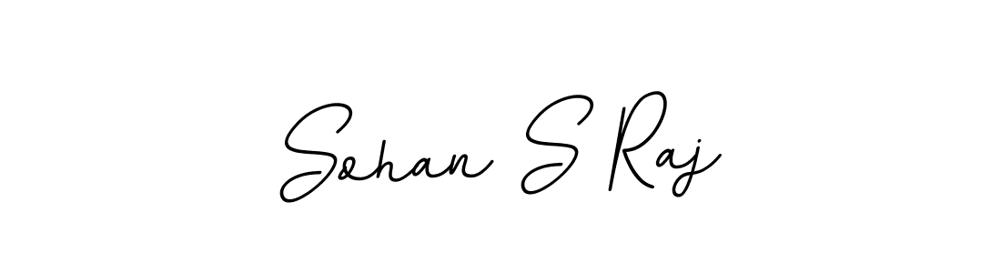 The best way (BallpointsItalic-DORy9) to make a short signature is to pick only two or three words in your name. The name Sohan S Raj include a total of six letters. For converting this name. Sohan S Raj signature style 11 images and pictures png