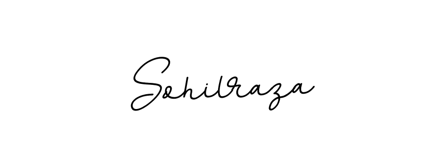 Make a beautiful signature design for name Sohilraza. With this signature (BallpointsItalic-DORy9) style, you can create a handwritten signature for free. Sohilraza signature style 11 images and pictures png