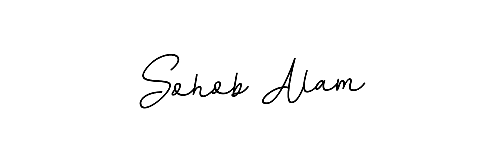 Design your own signature with our free online signature maker. With this signature software, you can create a handwritten (BallpointsItalic-DORy9) signature for name Sohob Alam. Sohob Alam signature style 11 images and pictures png
