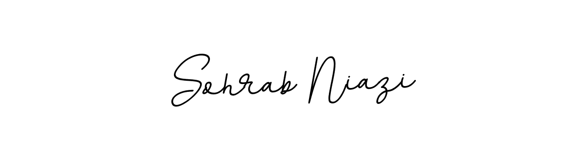 Sohrab Niazi stylish signature style. Best Handwritten Sign (BallpointsItalic-DORy9) for my name. Handwritten Signature Collection Ideas for my name Sohrab Niazi. Sohrab Niazi signature style 11 images and pictures png