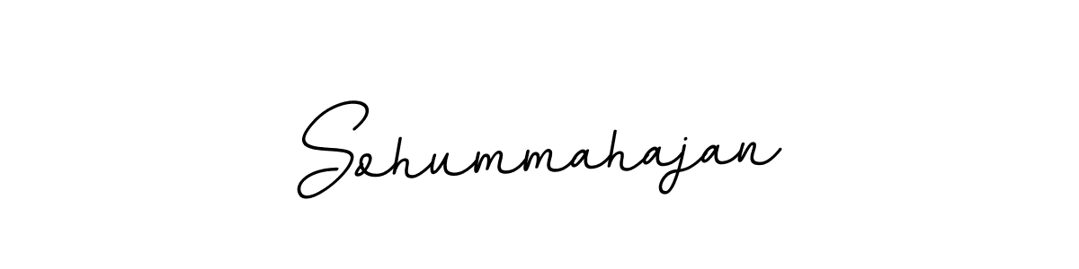 Create a beautiful signature design for name Sohummahajan. With this signature (BallpointsItalic-DORy9) fonts, you can make a handwritten signature for free. Sohummahajan signature style 11 images and pictures png